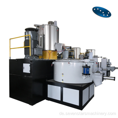 Neuer PVC High Speed ​​Plastikpulver Supermixer